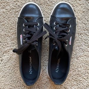 Superga shoes. Black.